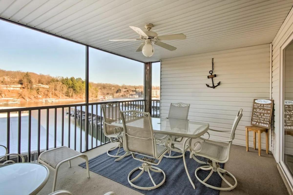 Waterfront Condo With Boat Slip! Lake Ozark Eksteriør billede